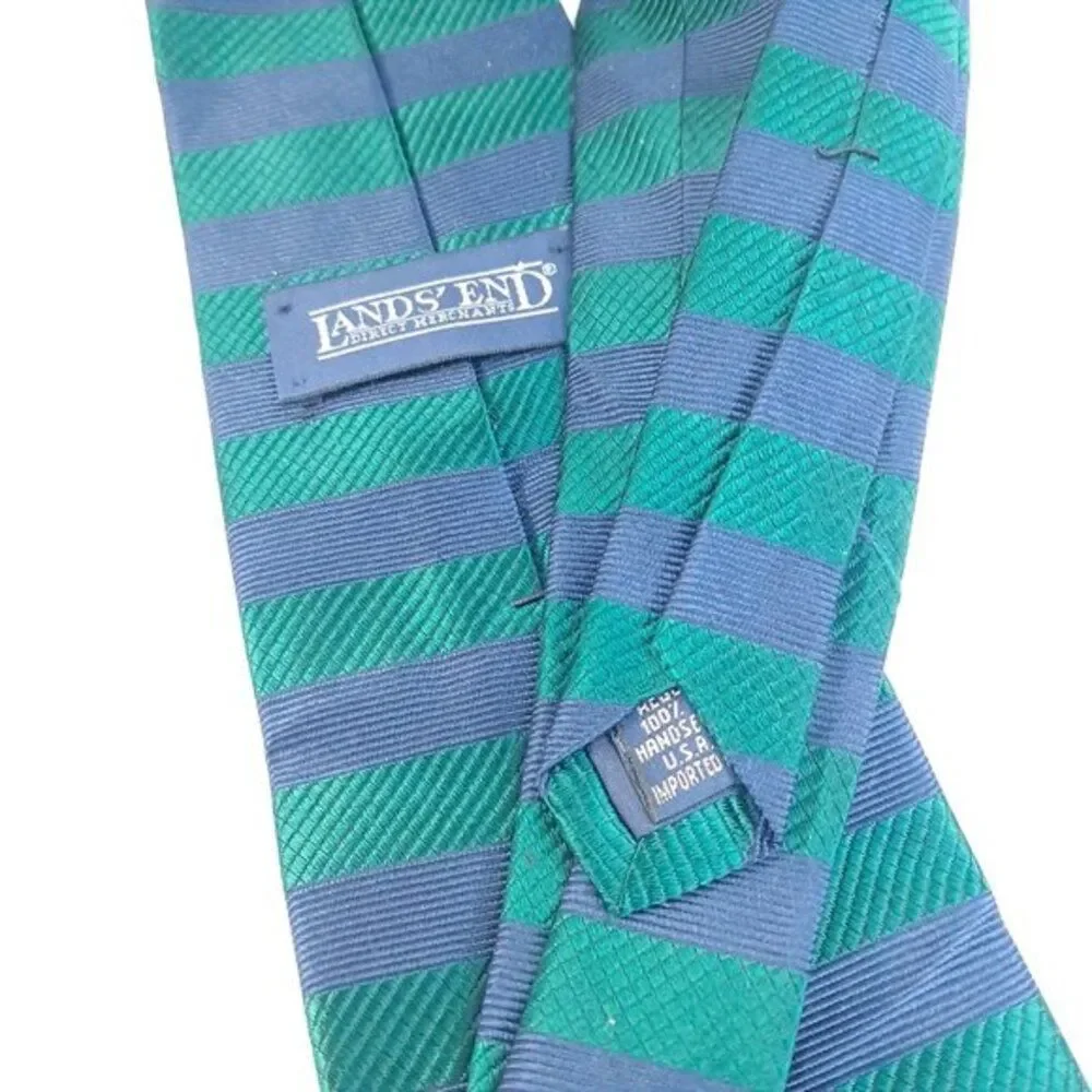 Lands-end Men's Blue and Green Accessory